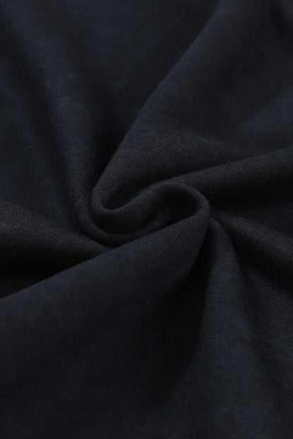 Ruby Plain Drop Shoulder Crew Neck Pullover Sweatshirt