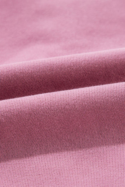 Gray Zip Up Stand Collar Ribbed Thumbhole Sleeve Sweatshirt