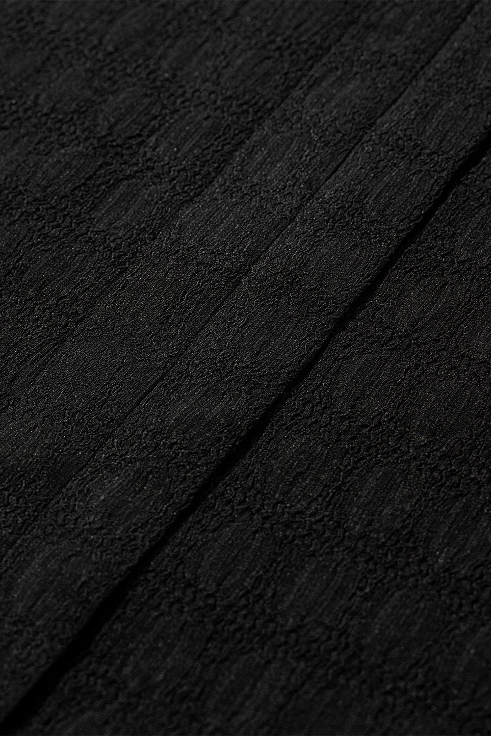 Light Beige Textured Split V Neck Sleeveless Shirt