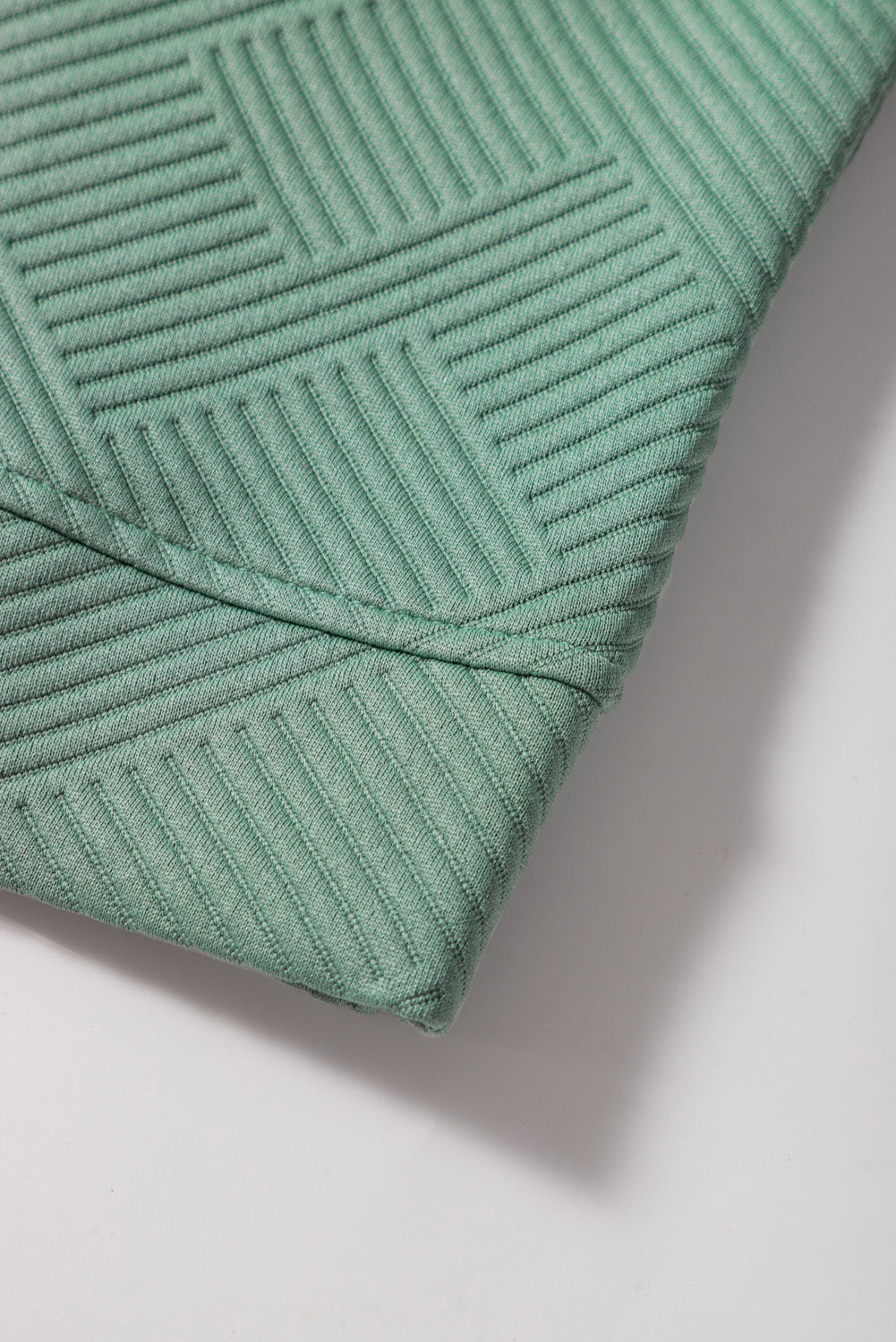 Red Dahlia Textured Loose Slouchy Long Sleeve Top and Pants Set