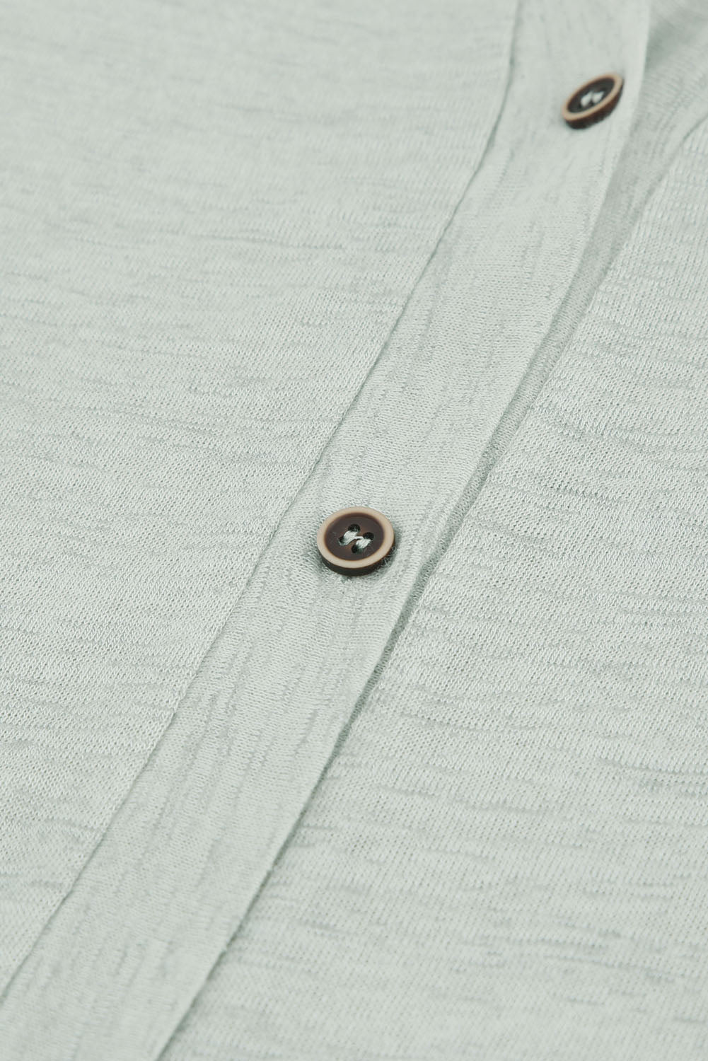 Black Casual Button Front Open Front Cover Up