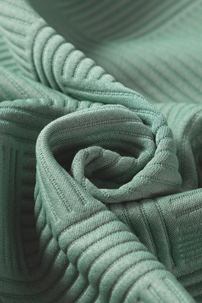 Red Dahlia Textured Loose Slouchy Long Sleeve Top and Pants Set