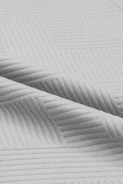 Red Dahlia Textured Loose Fit T Shirt & Drawstring Pants Set